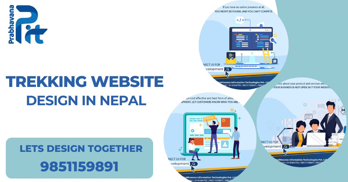 Trekking website design in Nepal